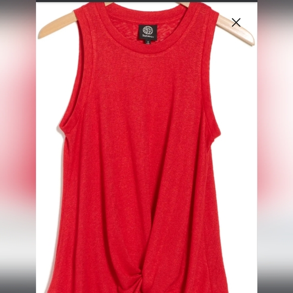 ❤️ Bobeau Twist Front Tee Urban Red ❤️ - Picture 3 of 3